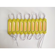 Replax Parmak Cob LED Turuncu 12 Volt Su Geçirmez 10,lu 3m Bantlı Kesilebilir 0409978