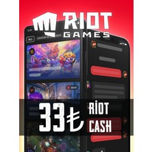 Riot Games Riot Cash 33TL - Riot Games