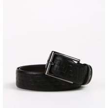 Fabrika Siyah Erkek Deri Kemer Frk 006