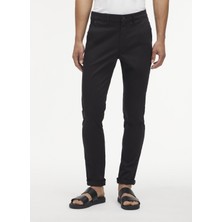 Calvin Klein Normal Bel Normal Paça Slim Fit Siyah Erkek Pantolon K10K110963BEH