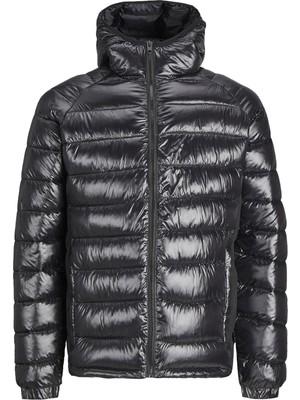 Jack & Jones Jcotrace Light Erkek Günlük Mont 12241627-BLACK Siyah