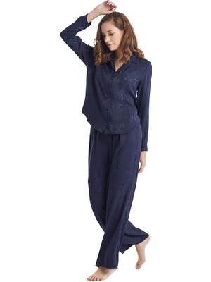 Blackspade Kadın Uzun Kollu Pijama Üst 60303