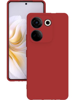 Eonaks Tecno Camon 20 Kılıf Kamera Korumalı Silikon Rubber Arka Kapak