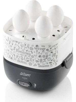 Orginal AR1073 Foodie Elektrikli Modern Sefer Tası - Beyaz