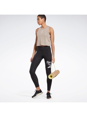 Reebok Rı Bl Cotton Leggin Siyah Kadın Tayt