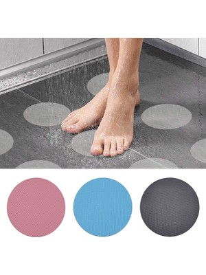 Masoffy 04 8mm 10 Adet Banyo Kaymaz Çıkartmalar Duş Kaymaz Çıkartmalar Beyaz Yuvarlak Banyo Kaymaz Kauçuk Yumuşak Su Geçirmez Kaymaz Ped (Yurt Dışından)