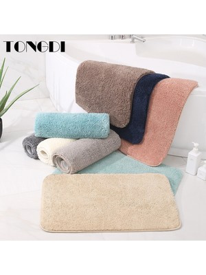 Masoffy J 40X60 cm Tongdı Banyo Halı Paspas Yumuşak Duş Fannelette Mikrofiber Kaymaz Halı Dekorasyon Ev Oturma Mutfak Odası Salonu (Yurt Dışından)