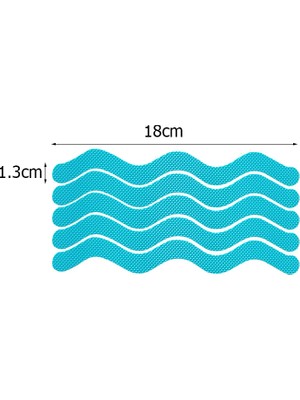 Masoffy Temizle 12 Adet 12/24 Adet Kendinden Yapışkanlı Kaymaz Şeritler S Şekilli Duş Çıkartmaları Güvenlik Şeritleri Küvet Kaymaz Su Geçirmez Banyo Bant Mat (Yurt Dışından)