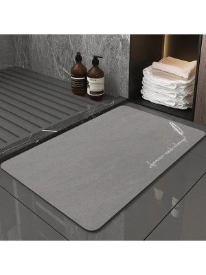 Masoffy Sarı 400 mm x 600 mm Banyo Kaymaz Mat Diatom Çamur Emici Ped Iskandinav Tarzı Tuvalet Zemin Mat Yumuşak Diatomit Banyo Tuvalet Halı (Yurt Dışından)