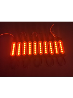 Replax Parmak Cob LED Turuncu 12 Volt Su Geçirmez 10,lu 3m Bantlı Kesilebilir 0409978