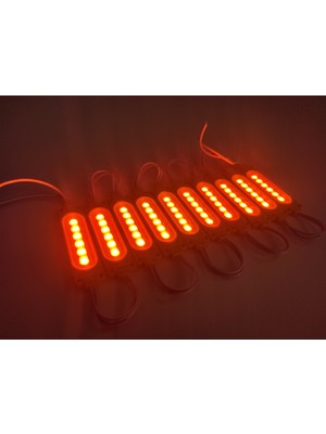 Replax Parmak Cob LED Turuncu 12 Volt Su Geçirmez 10,lu 3m Bantlı Kesilebilir 0409978