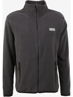 Discovery Expedition Antrasit Erkek Kapüşonlu Polar Sweatshırt D3WM-SWT2