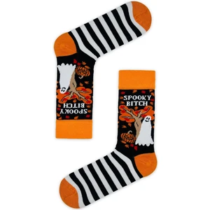 Carnaval Socks Spooky B.tch Yazılı Halloween Çorabı