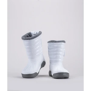 Topo Ski Beyaz Yağmur Çizmesi Unisex Kar Botu
