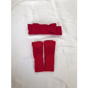 Çorap Bandana Set, Bebek Hediyelik,bebek Bandana