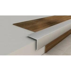 İnan Yapı L Model Metal Merdiven Basamak Profili Çıtası Köşebenti Pahlı Bitim Profili 2,5cm*2,5cm*2,7m