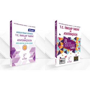 Karekök Yayıncılık 8. Sınıf LGS T.C İnkılap Tarihi ve Ata. Konu Anlatımı Mps + LGS So
