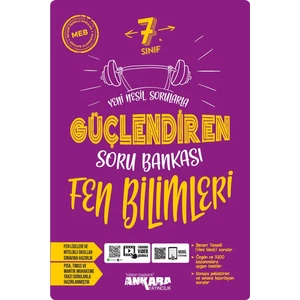 Ankara Yayıncılık 2024 Müfredat Güncel 7.Sınıf Fen Bilimleri Nesil Sorularla Güçlendiren Soru Bankası