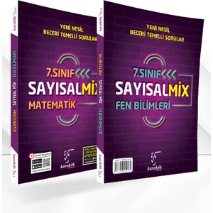 Karekök Yayıncılık 7. Sınıf Sayısal Mix (Matematik-Fen Bilimleri)