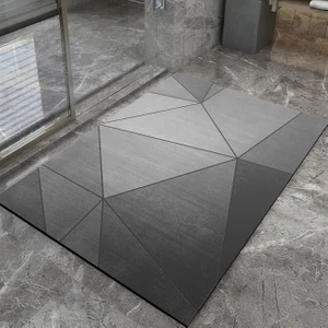 Geometrik-1 Banyo Paspas 50X80CM Geometrik Emici Banyo Paspas Kaymaz Banyo Halıları Ev Için Basit Paspas Çabuk Kuruyan Halılar Moderncarpet Ковер Для Ванны (Yurt Dışından)