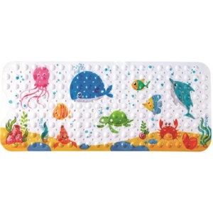 B 100CMX40CM 40X100CM Küvet Kaymaz Mat Çocuk Banyo Baskı Sartoon Vantuz Pvc Banyo Paspas Tuvalet Zemin Mat Ayak Mat (Yurt Dışından)