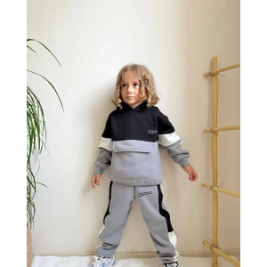 Yiğit Butik Yigit Butik Kapşonlu Erkek Çocuk Takım