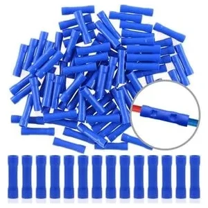 25 Adet Maasco Kablo Birleştirici Izoleli Ek Muf Soket Mavi 1.5-2.5 Mm2