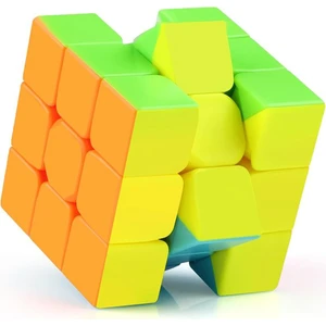 2 Adet Speed Cupe Rubik Küp Zeka Küpü 3x3 Canlı Renkler Hız Küpü,fidget Oyuncak Seyahat Zeka Oyunu