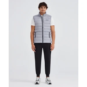 M Outerwear Padded Vest Erkek Gri  S231241-035