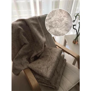 Kahverengi Damar Desenli Süngerli Koltuk Örtüsü