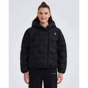 W Outerwear Padded Jacket Kadın Siyah Mont S232082-001