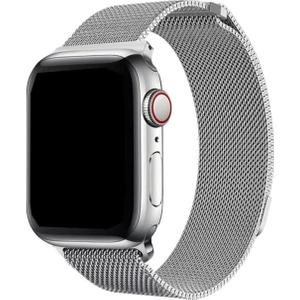 W Wopiece Apple Watch 2 3 4 5 42 mm 44 mm Hasır Örgü Metal Milano Kordon Kayış