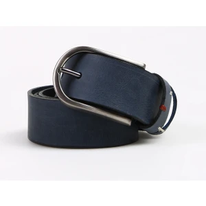 Lacivert Erkek Deri Kemer FRK 011