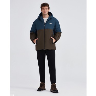 Skechers M Outerwear Padded Jacket Erkek Petrol Mont Fiyatı