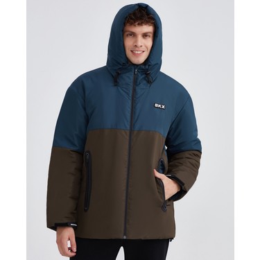 Skechers M Outerwear Padded Jacket Erkek Petrol Mont Fiyatı