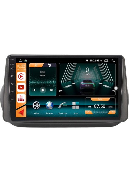 CELALİ TUNİNG Fiat Fiorino Android 12 Carplay Navigasyon Multimedya - 2GB Ram 32GB HDD