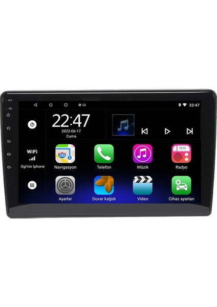 CELALİ TUNİNG Fiat 500L Android 12 Carplay Navigasyon Multimedya - 4GB Ram 32GB HDD