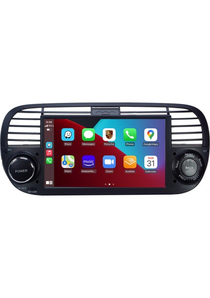 CELALİ TUNİNG Fiat 500 Android 12 Carplay Navigasyon Multimedya - 2GB Ram 32GB HDD