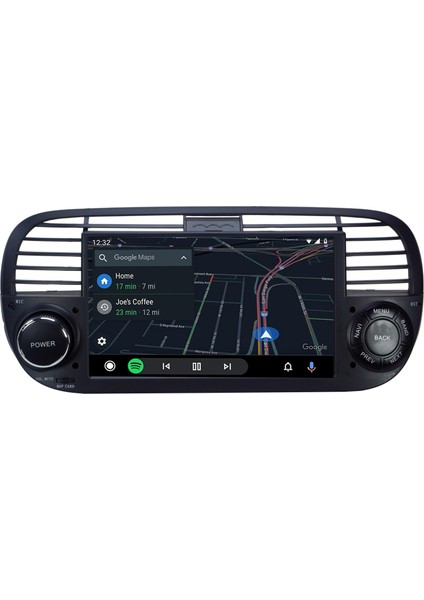 CELALİ TUNİNG Fiat 500 Android 12 Carplay Navigasyon Multimedya - 2GB Ram 32GB HDD fiyatları