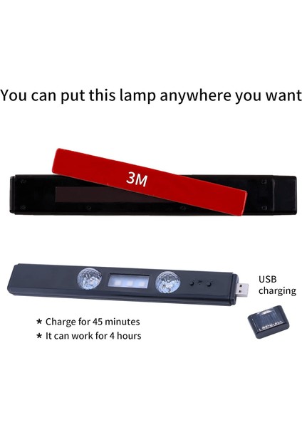 D88-S Uzaktan Kumandalı USB Atmosfer Ledi Tv Pc Arkası Çok Renkli Rgb Aydınlatma Sese Duyarlı 22CM modelleri