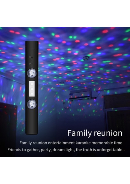 D88-S Uzaktan Kumandalı USB Atmosfer Ledi Tv Pc Arkası Çok Renkli Rgb Aydınlatma Sese Duyarlı 22CM fırsatları