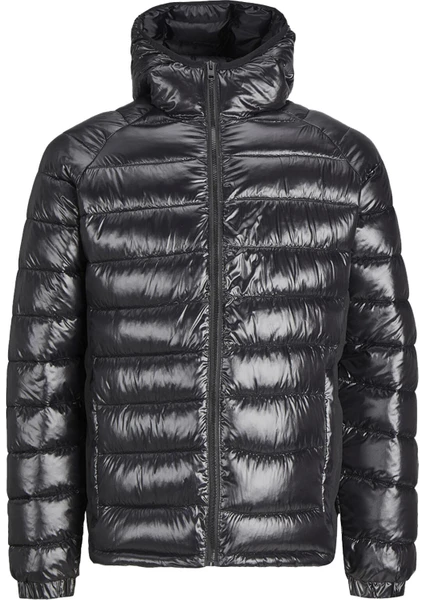 Jack & Jones Jcotrace Light Erkek Günlük Mont 12241627-BLACK Siyah