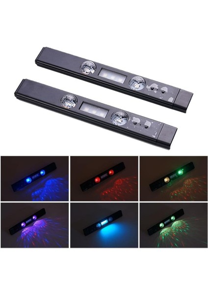 D88 Şarjlı 22CM Çubuk LED - Rgb Uzaktan Kumandalı LED Işık Şarjlı - USB Girişli