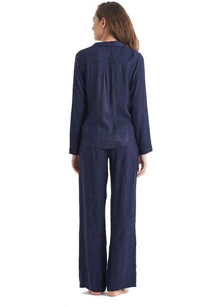 Kadın Uzun Kollu Pijama Üst 60303