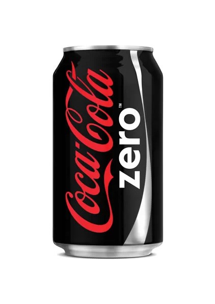 Coca Cola Zero Kutu Kola 330ML (24 Lü Koli)