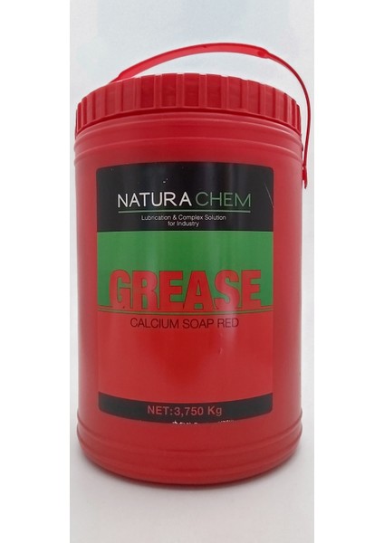 Natura Chem Kırmızı Gres Yağ Rulman Yağı Dişli Yağı 4 kg NET:3750GR fiyatları