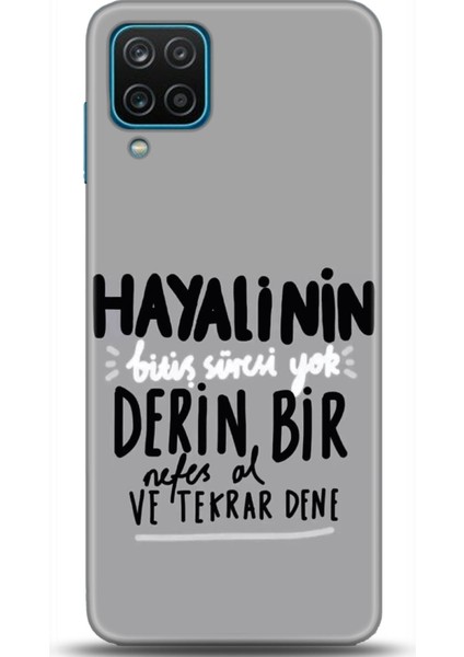 Samsung Galaxy A12 Kılıf Hd Baskılı Kılıf - Followed Institution 0429