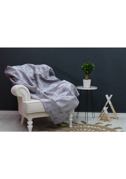 Süngerli Damar Desenli Koltuk Çekyat Parlak ve Kaymaz Örtü