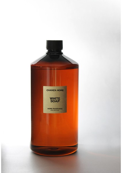 1 lt Beyaz Sabun Oda Kokusu Yedek Refill Şişede Oda Parfümü Esansı