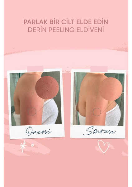 Banyo Kesesi Floş İpek Kutulu Siyah Kalın Hamam Peeling Eldiveni